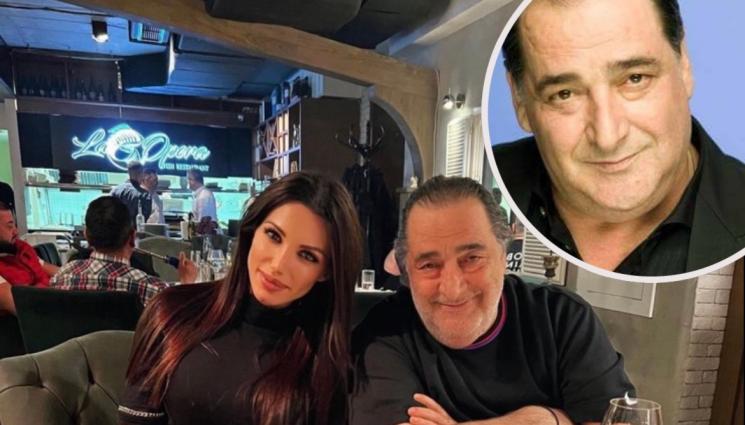 Василис Карас - Василис Карас на вечеря със секси телевизионен пристав