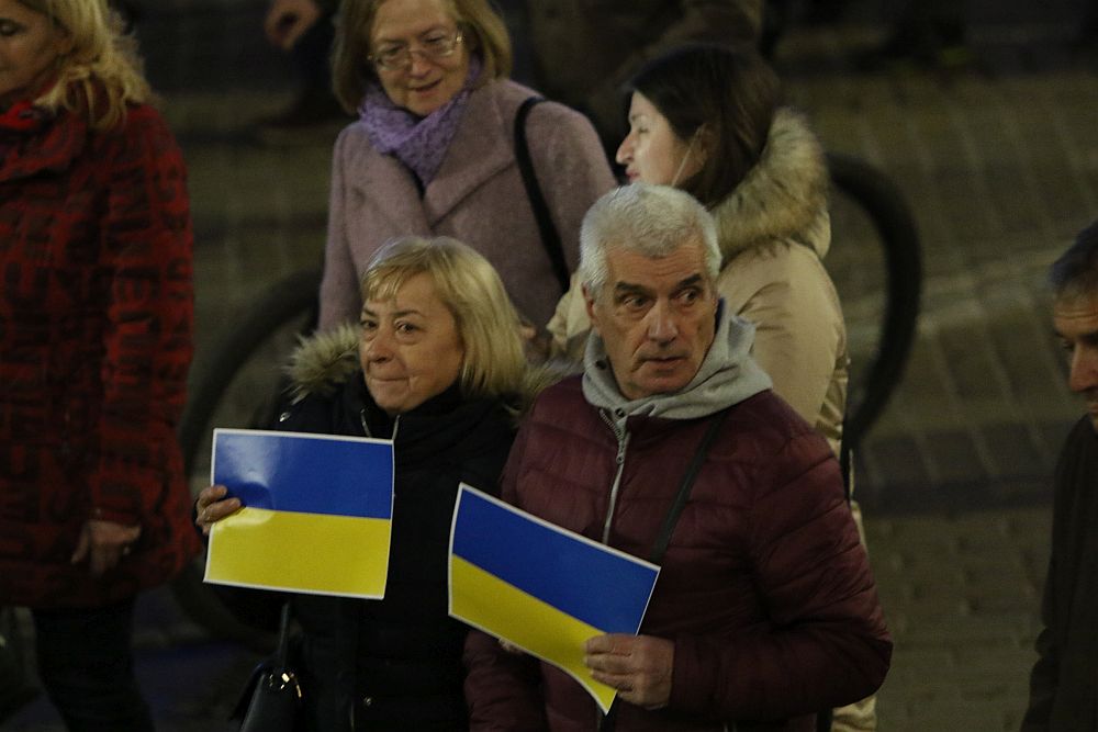 Мирно шествие в София в подкрепа на Украйна