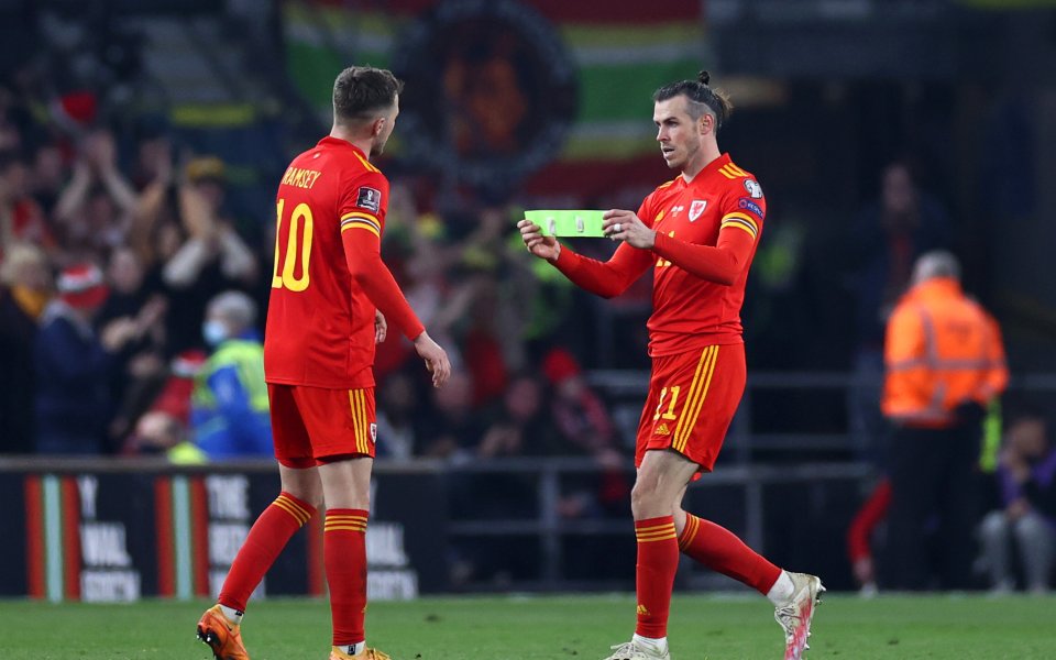 Гарет Бейл вкара двата гола за Уелс при успеха с