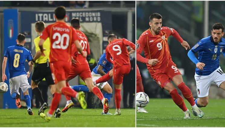 Италия Трайковски - Италия остана без световно след 0:1 в Палермо срещу Северна Македония