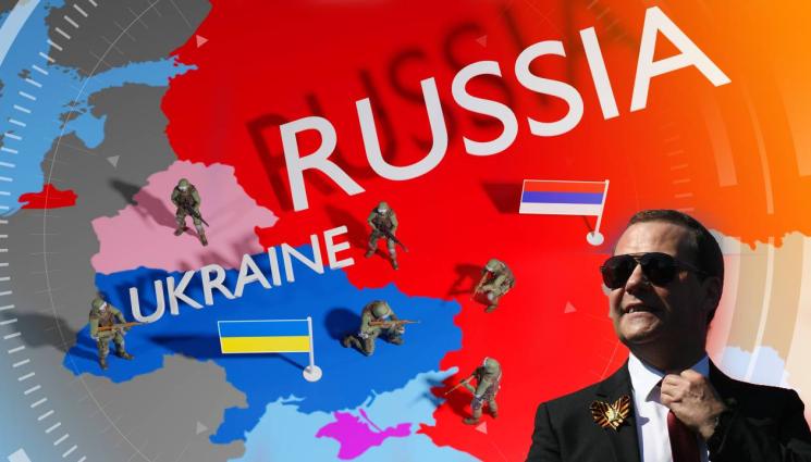 Медведев - Медведев със страшна прогноза: Кой е казал, че Украйна ще съществува след две години