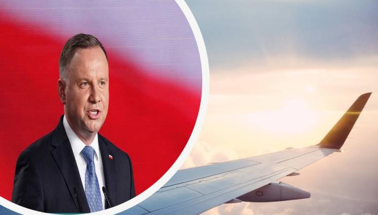 Дуда - ИНЦИДЕНТ В НЕБЕТО: Самолетът на Дуда кацна аварийно