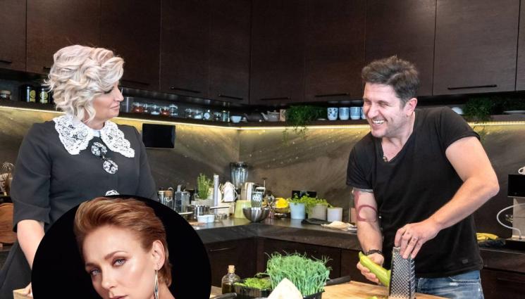 асен блатечки и силвена роу - ЗВЕЗДНО ПАРТИ: Асен Блатечки се вихри в кухнята