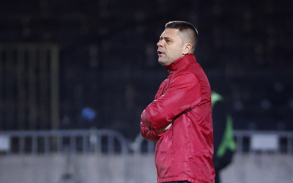 Селекционерът на младежкия национален отбор Александър Димитров коментира равенството 0:0