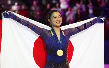 Бронзовата медалистка от Игрите в Пекин 2022 Каори Сакамото от
