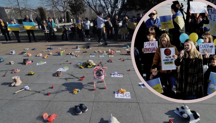 шествия украйна - В ПОДКРЕПА НА УКРАЙНА: Стотици на шествия в Бургас, Варна и Пловдив