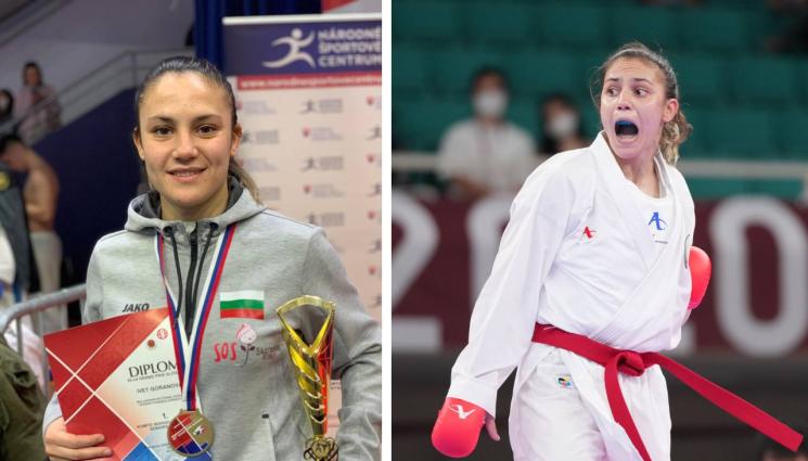 Ивет Горанова - Ивет Горанова се окичи със златото на турнир от Световните серии по карате