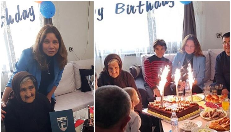 юбилей - Баба Ванга чукна 100 с мотика, събра 4 поколения в петричко село