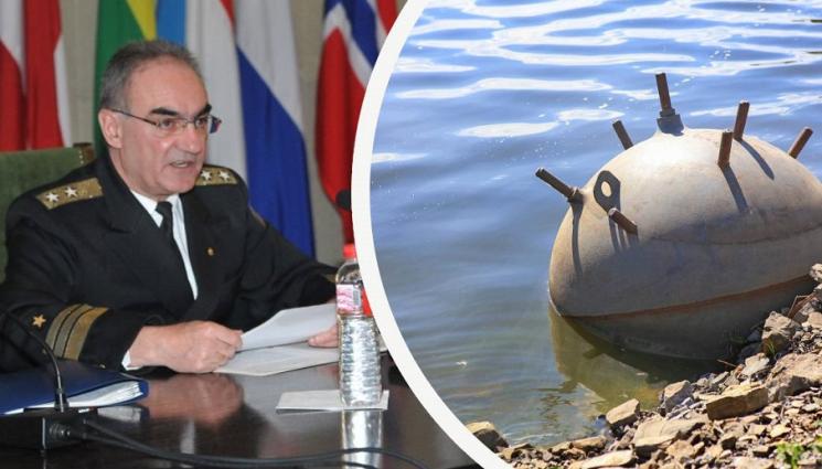 a - Ако видят мина, рибарите да не я приближават