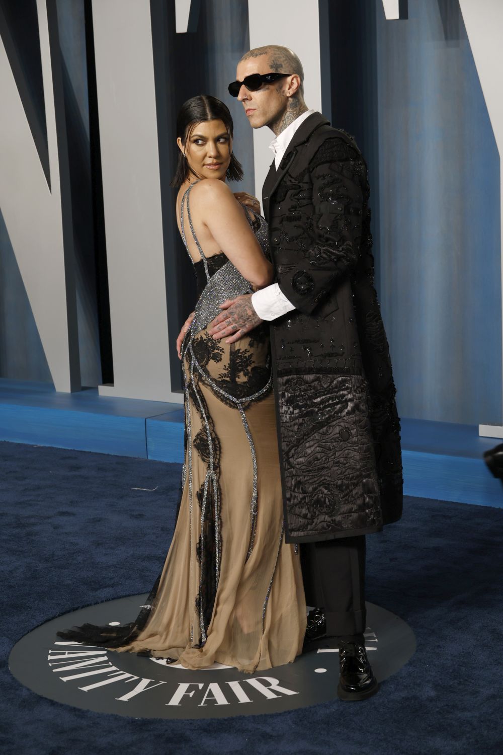 Кортни Карадашиян и Травис Баркър