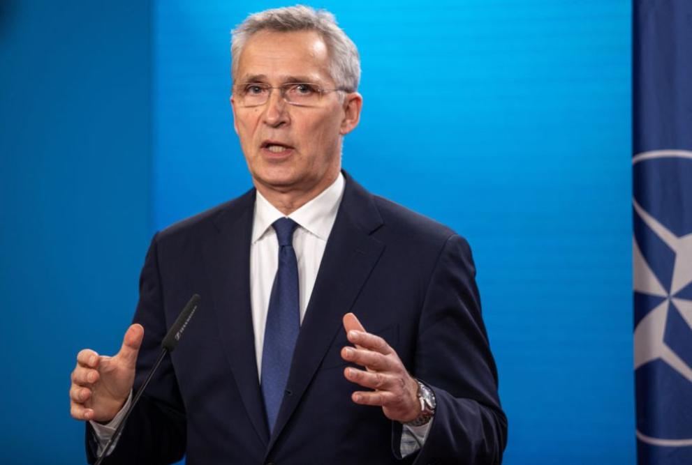 Генералният секретар на НАТО Йенс Столтенберг заяви, че руският президент