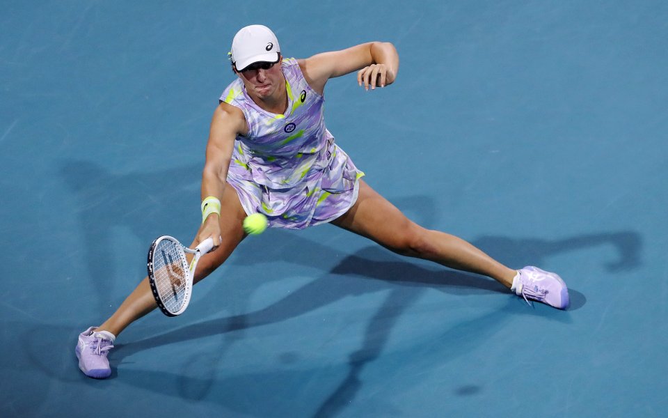 Полякинята Ига Швьонтек продължава своята невероятна серия на турнира по