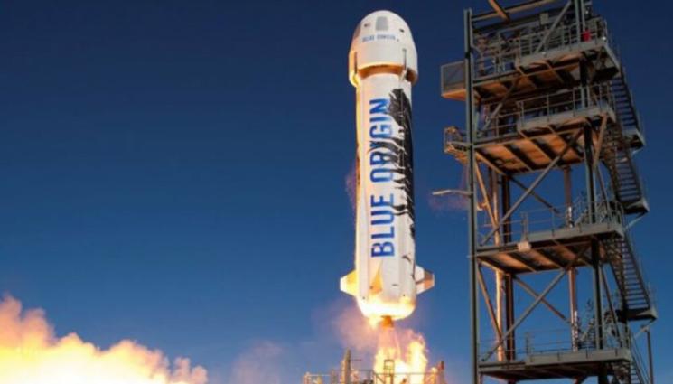 полет - Шест космически туристи стигнаха до ръба на Космоса с ракетата на Джеф Безос „Ню Шепард”