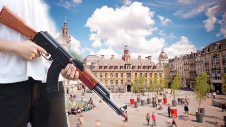 Лил Франция автомат Калашников