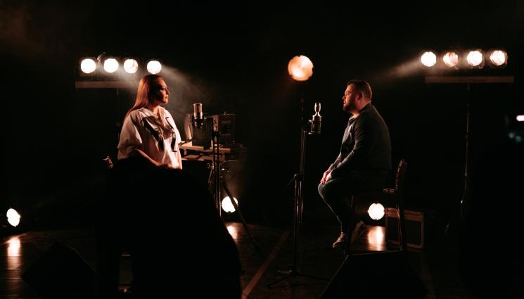 Еми Стамболова - Еми Стамболова и Тим пред 