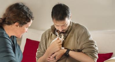 коте и собственик