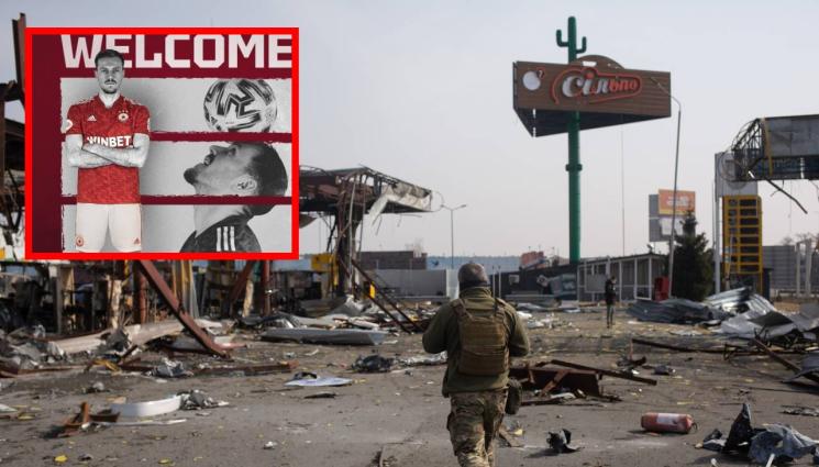 Енес Махмутович - Новото попълнение на ЦСКА разказа за ужаса, който е преживял при напускането на Украйна