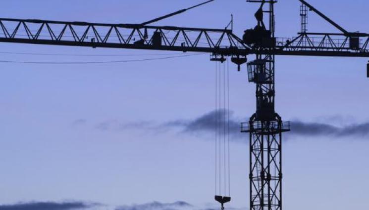 строителен кран - УЖАС! Огромен кран се стовари в София (СНИМКИ)