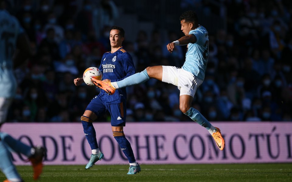 Селта и Реал Мадрид играят при резултат 1:1 в среща