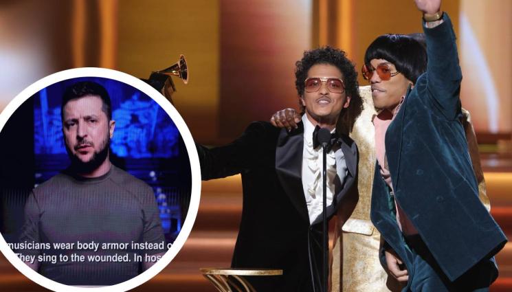 грами - Зеленски се появи и на наградите „Грами“