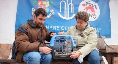 Осиновено коте Пухчо Омир