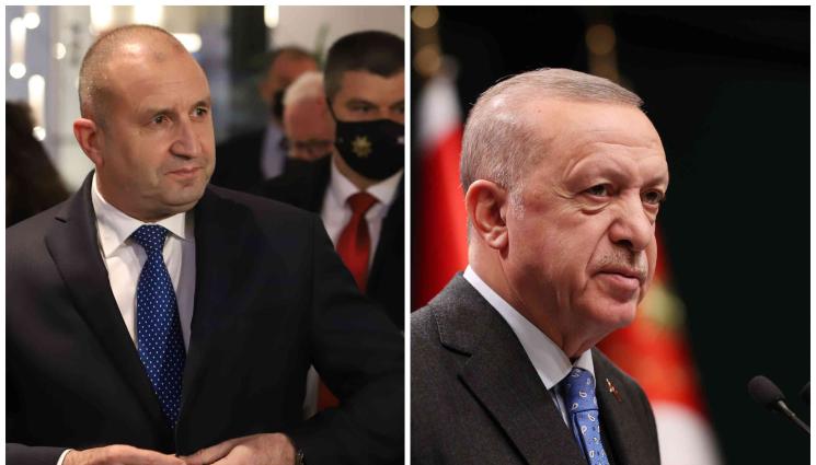 румен радев - Радев призова Ердоган за координирани действия за извеждане на блокираните български моряци в Украйна