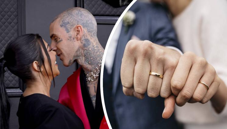 сватба - ПОД ВЕНЧИЛОТО: Кортни Кардашиян и Травис Баркър си казаха