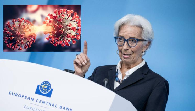 COVID 19 - Президентът на Европейската централна банка е с COVID-19