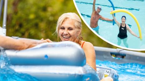 пенсионери водни упражнения