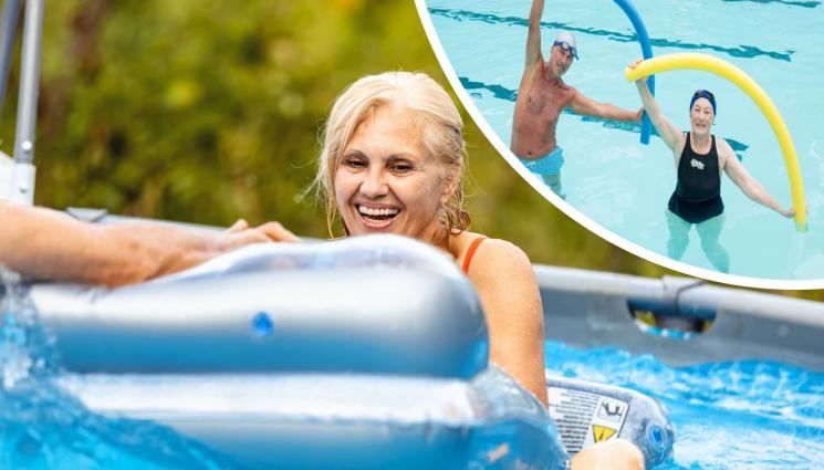 пенсионери водни упражнения - ЗЛАТНО ВРЕМЕ: 40 000 се лекуват в евтин санаториум