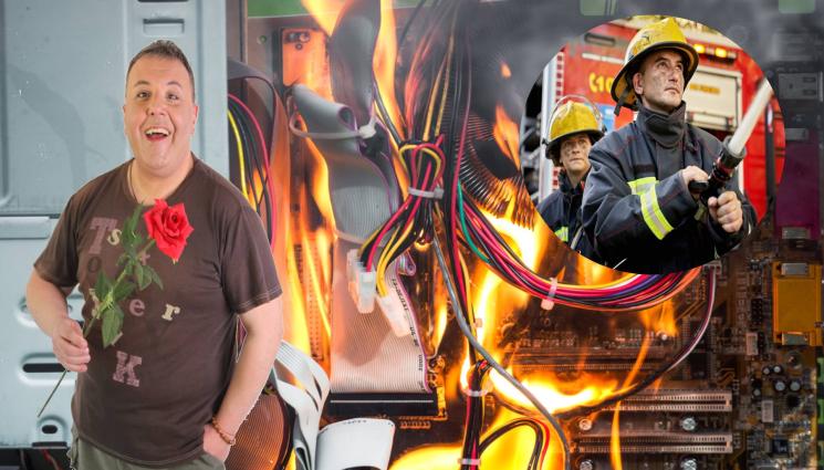 пожар - ПО ТЪМНО В СОФИЯ: Радо Шоу спаси блок от пожар