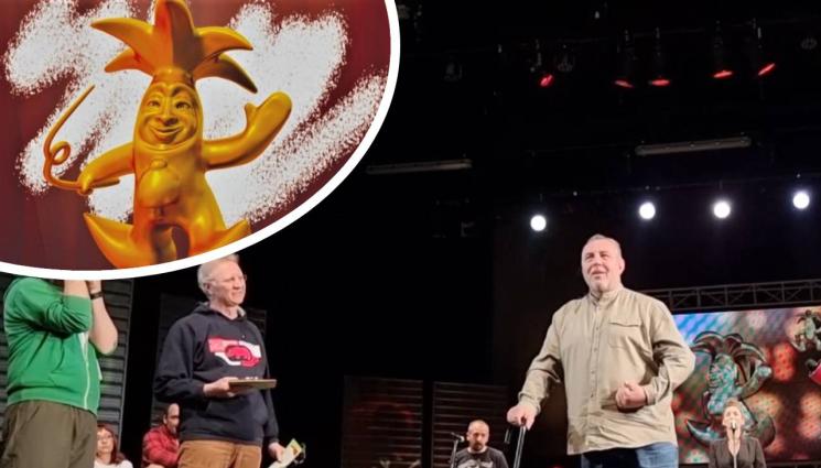 златен кукерикон - Златен кукерикон за  Мутафчиев и Янчева