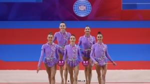 Новият ансамбъл на България по художествена гимнастика спечели титлата в