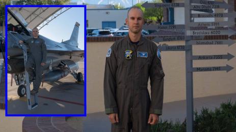 Александър Велинов пилот F16