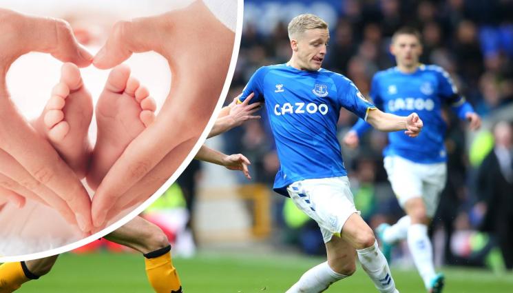 Дони ван де Беек - Халф дари Бергкамп с принцеса, таткото проследи раждането