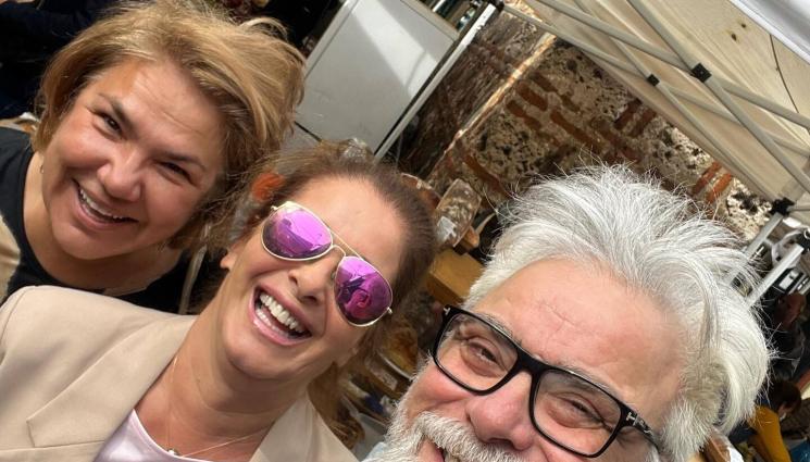 Марта Вачкова и Пенев - Марта Вачкова доволна от яйцата на Владо Пенев, били й много вкусни (ВИДЕО)