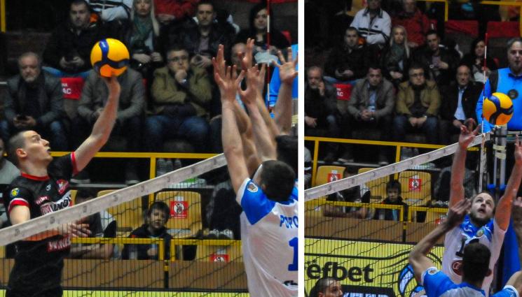 волейбол - Монтана победи Нефтохимик 2010 в Бургас и поведе в полуфиналната серия на волейболното първенство при мъжете