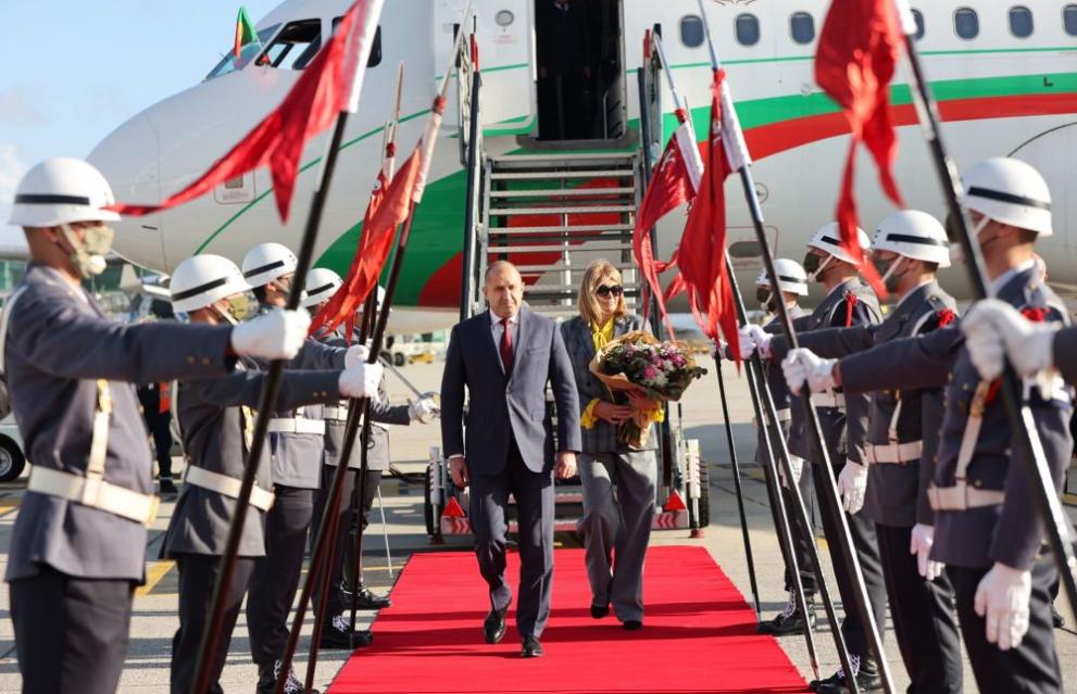 Президентът Румен Радев е на работно посещение в Португалия. На