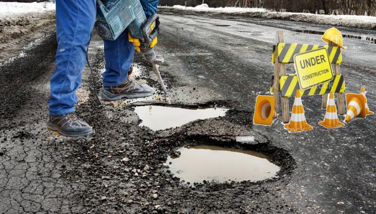 ремонт - КРАЙ НА РУГАТНИТЕ ПО ПЪТИЩАТА: АПИ  ще ремонтира близо 3 000 км трасета из страната