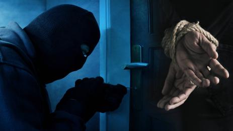 крадец завързан кражба