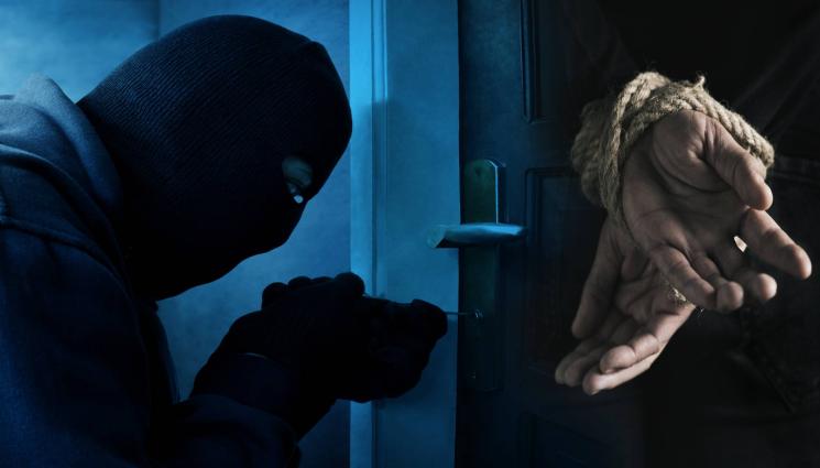 крадец завързан кражба - БЕЗ НИКАКВА МИЛОСТ: Дете с баща си ограбили пенсионери