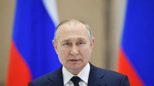Тоалетна хартия с образа на руския президент Владимир Путин и
