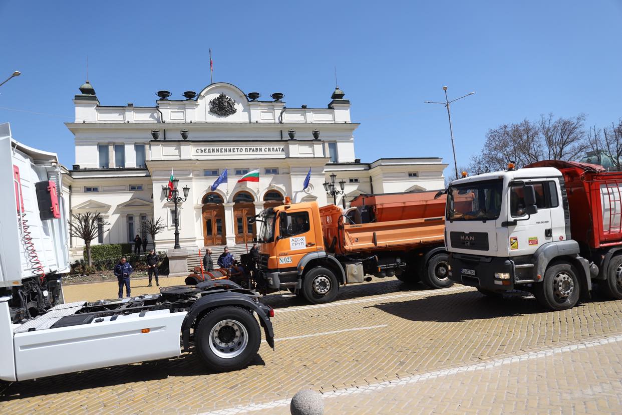 Протест Пътищари