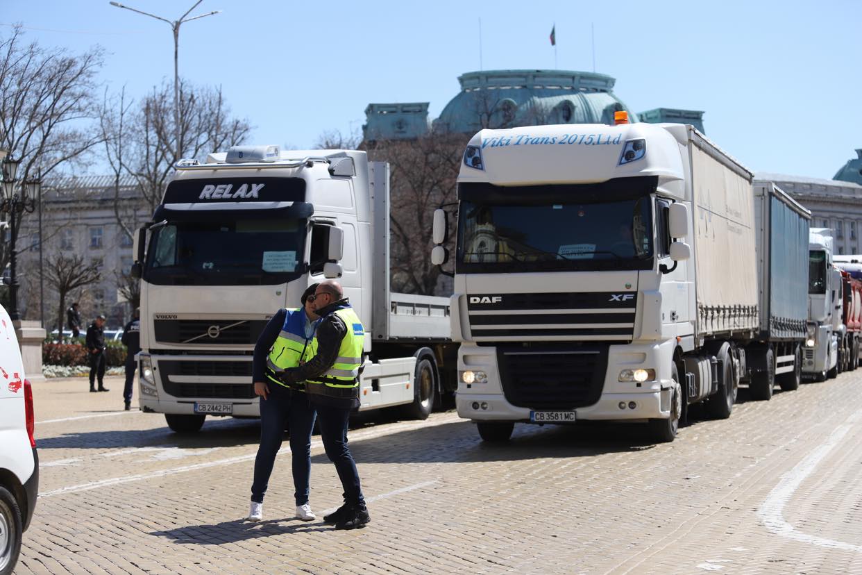 Протест Пътищари