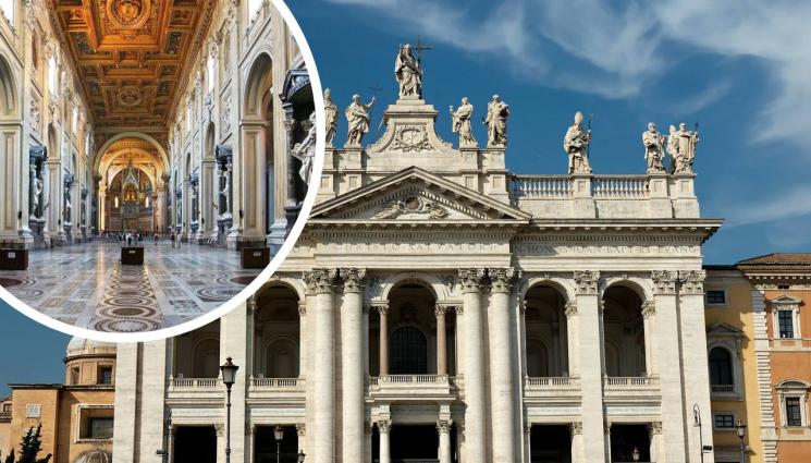 папа - ВЯРА: Римска катедрала пази главите на Петър и Павел