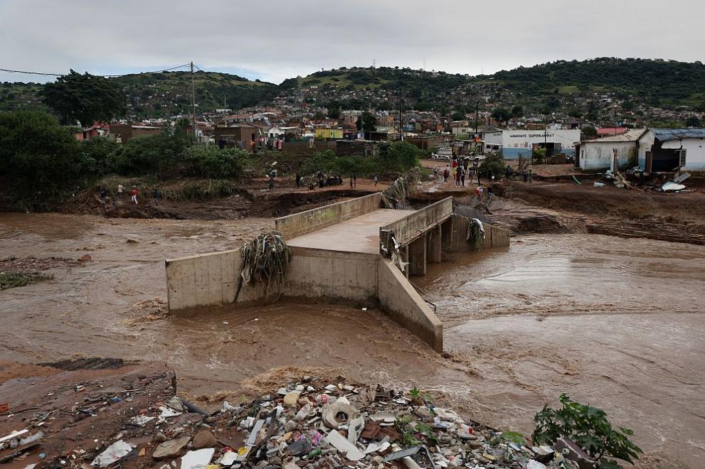  ЮАР наводнения 
