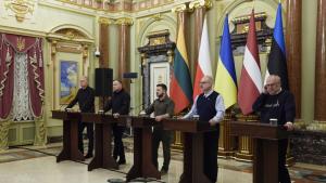Президентите на Полша Литва Латвия и Естония подчертаха подкрепата си