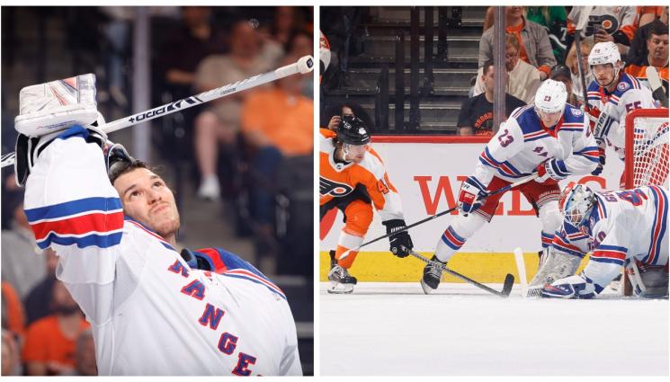 Георгиев Рейнджърс - Александър Георгиев с 28 спасявания запази мрежата си суха за Ню Йорк Рейнджърс при победата с 4:0 над Филаделфия Флайърс в НХЛ