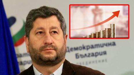 Христо Иванов Демократична България инфлация
