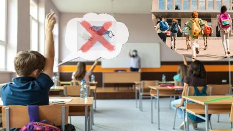 обратно на училище